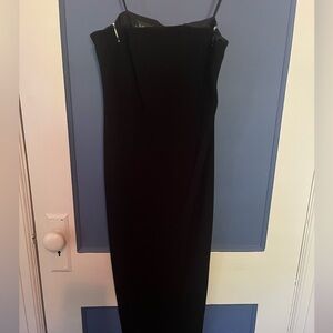 Lauren Ralph Lauren Women’s Cocktail Black Tie Strapless Dress 14 worn once